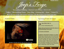 Tablet Screenshot of jeepsforge.com